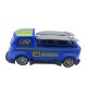 Carrinho mini Pull Back Garagem S.A. Turbo Aventura - Azul - Candide